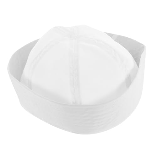 DEARMAMY Kapitänsmütze für Erwachsene Dekorative Matrosenmütze Aus Polyestermaterial für Partys und Cosplay von DEARMAMY