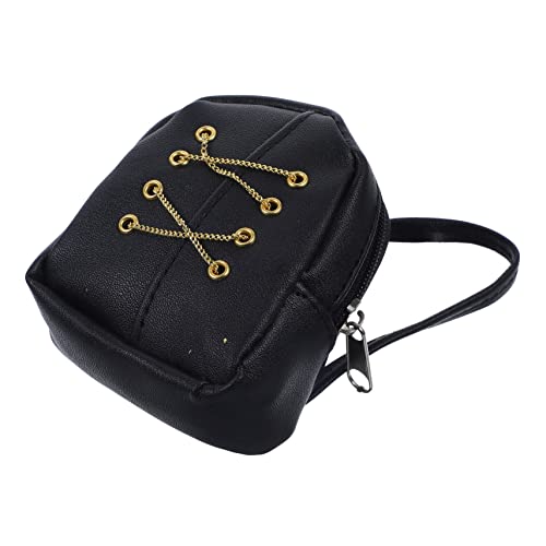DEARMAMY Mini Puppenrucksack Leichter Reißverschluss Rucksack für Puppen Süßes Schulzubehör für Puppen Eltern Junge Mädchen Interaktion Langlebiges und Stilvolles Design von DEARMAMY