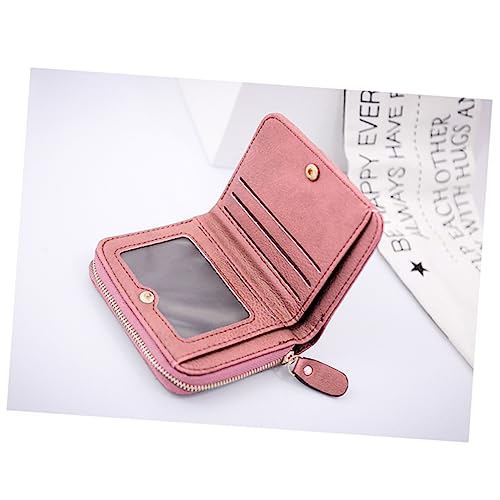 DEARMAMY Mini-geldbörse Für Damen Mit Reißverschluss Pu-leder Geldbörse Für Damen Kartenfächer Kleingeldhalter von DEARMAMY