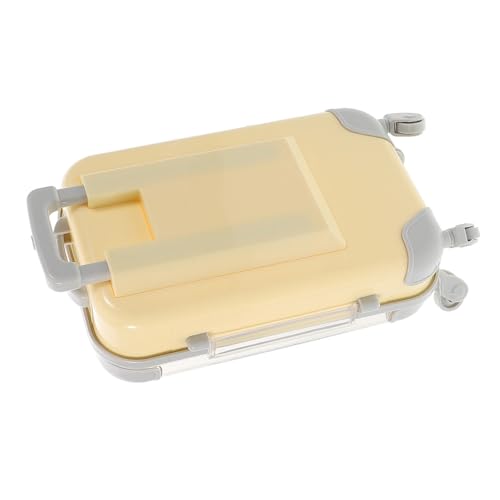 DEARMAMY Mini-wimpern-aufbewahrungsbox Wimpern-koffer Für Make-up Reise-organizer Für Falsche Wimpern Transparenter Wimpern-etui Wimpern-schutzhülle Kompakter Wimpernbehälter Wimpern-aufbew von DEARMAMY