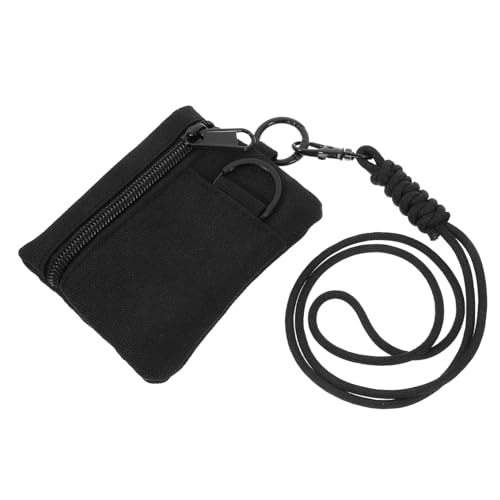 DEARMAMY Multifunktionale Mini Hänge Geldbörse Leicht Tragetasche für Outdoor Camping Münzfach Kartenetui Schlüsselanhänger Praktische Organizer Tasche für Männer und Reise von DEARMAMY