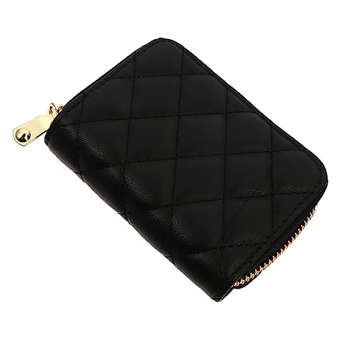 DEARMAMY Reisegeldbeutel Damen Großer Pu Kartenetui Mit Reißverschluss Stilvolles Karten Und Ünzfach Multifunktionale Brieftasche Für Karten Ausweise Und Kleingeld Ideal Für Den Alltag von DEARMAMY