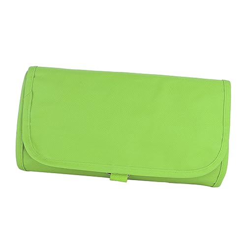 DEARMAMY Multifunktionale mit Hängedesign Faltbarer Kosmetischer Organizer für Damen für Reisen Urlaub und Geschäftsreisen Hellgrün Leicht und Praktisch von DEARMAMY