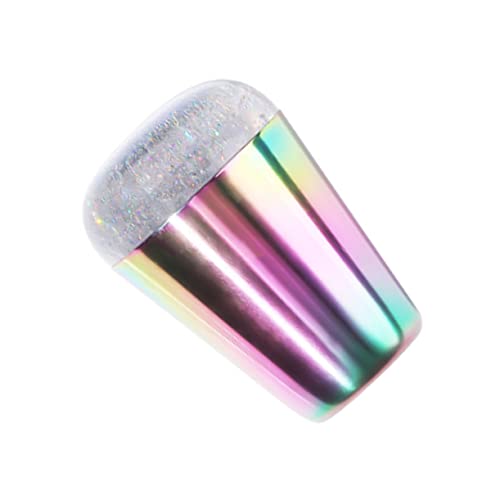 DEARMAMY Nailart-stempel Silikon-nailart-stempel Transparenter Nagelstempel Für Maniküre Stamping Tool von DEARMAMY