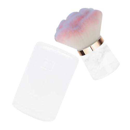 DEARMAMY Nail Dust Brush Weich Weichhaarig für Präzise Nagelstaubentfernung Blütenform Makeup Puderpinsel Tragbar Leicht für Empfindliche Haut für Mobile Maniküre und Nail Art Pflege von DEARMAMY