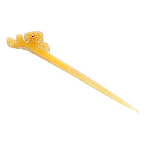 DEARMAMY Natürliche Horn Haargabel für Damen Handgeschnitzte Haarspange Vintage Haarnadel für Formelle und Informelle Anlässe Hochwertiges und Langlebiges Material DEARMAMY Natürliche Horn Haargabel für Damen Handgeschnitzte Haarspange Vintage Haarnadel für Formelle und Informelle Anlässe Hochwertiges und Langlebiges Material von DEARMAMY