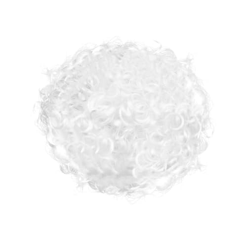 DEARMAMY Oma Perücke Katze Sparschwein Für Mädchen Alte Dame Oma Bürgermeister Kette Kostüm Grau Alte Frau Hasenkostüm Flauschige Perücke Marienkäfer Kostüm Cosplay Perücke von DEARMAMY