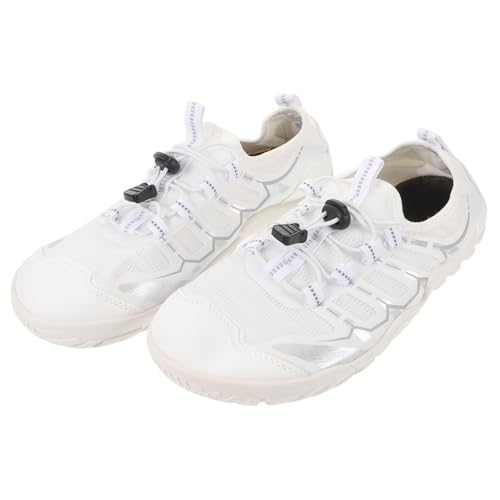 DEARMAMY Outdoor-Flussverfolgungsschuhe leichte Wanderschuhe Wasserschuhe wandern wasserdichte Schuhe für Herren lässige Wanderschuhe -Schuhe Outdoor-Freizeitschuhe Gummi Weiß von DEARMAMY