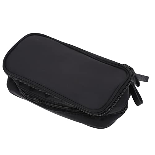 DEARMAMY Outdoor Kosmetiktasche Handheld Makeup Bag Multifunktionale Schminktasche aus Wasserfestem Kosmetikaufbewahrung für Reisen mit Reißverschluss und Glattem Design für Damen von DEARMAMY