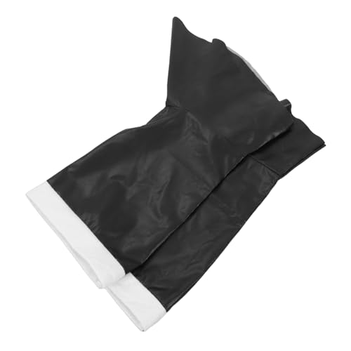 DEARMAMY PU Kunstleder Stiefelüberzieher Erwachsene Weihnachtskostüm Zubehör Komfortable Stiefelabdeckung für Bühnenauftritte und Cosplay von DEARMAMY