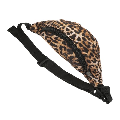 DEARMAMY Pack Damen Leopard Gürteltasche Lady Freizeittasche Hüfttasche Aufbewahrungstasche Aufbewahrungstasche Umhängetasche Brusttasche Frau Beutel Frauen Casual Bag Kein Futter von DEARMAMY
