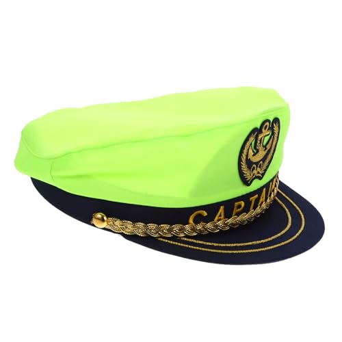 DEARMAMY Matrosenmütze Für Damen Und Herren Kapitänsmütze Für Partys Bestickte Bootskapitänsmütze Für Cosplay Und Dekorationen DEARMAMY Matrosenmütze Für Damen Und Herren Kapitänsmütze Für Partys Bestickte Bootskapitänsmütze Für Cosplay Und Dekorationen von DEARMAMY