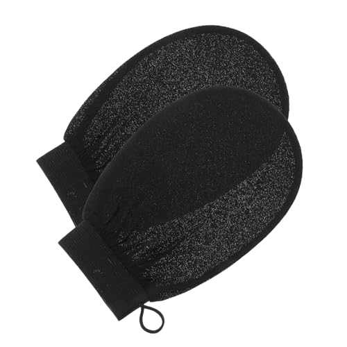 DEARMAMY Peeling-handschuhe Aus Luffa Für Körperpeeling Dusche Und Bad Entfernen Abgestorbene Hautzellen Reinigende Handschuhe Für Männer Und Frauen Effektives Peeling Für Gesündere von DEARMAMY