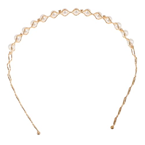 DEARMAMY Perlen Stirnband Stirnbänder Hochzeits Kopfbedeckungen Frauen Haarband Braut Haar Kopfbedeckung Tiara Stirnband Haarteile Für Frauen Hochzeit Braut Haar Accessoire DEARMAMY Perlen Stirnband Stirnbänder Hochzeits Kopfbedeckungen Frauen Haarband Braut Haar Kopfbedeckung Tiara Stirnband Haarteile Für Frauen Hochzeit Braut Haar Accessoire von DEARMAMY