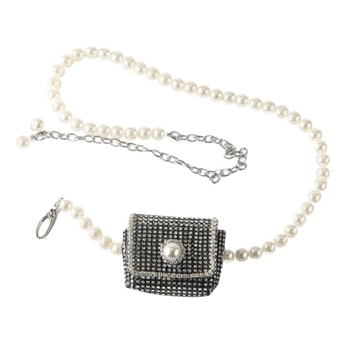 DEARMAMY Stilvolles Gürtel-Accessoire Für Damen – Modische Kettentasche Mit Tasche Für Lippenstift Und Mehr von DEARMAMY