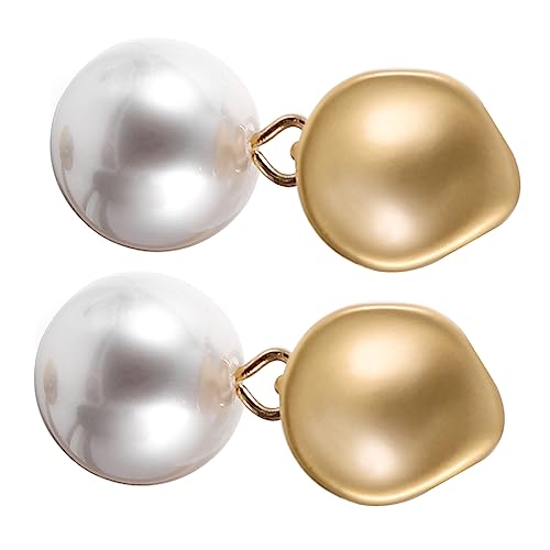 DEARMAMY Perlenohrringe Damen Ohrstecker Vintage Barock Stil Leicht und Langlebig Für Hochzeit Party Alltag Geeignet von DEARMAMY