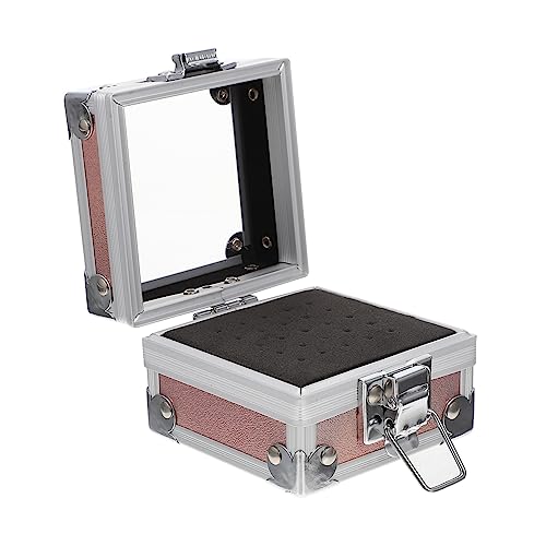 DEARMAMY Professionelle Nagelbohrer Aufbewahrungsbox aus Acryl Organizer für Schleifköpfe Geruchsneutral mit Speziellem Lochdesign für Nagelstudios und Persönlichen Gebrauch von DEARMAMY