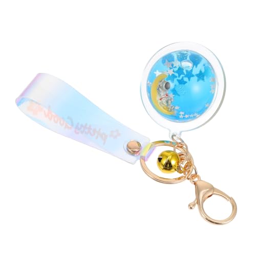 DEARMAMY Kreative Schlüsselanhänger Haken Ringe Acryl Material Auto Schlüsselanhänger Für Tasche von DEARMAMY