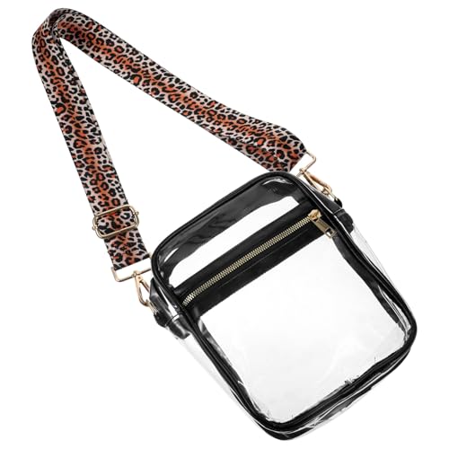 DEARMAMY Pvc-tasche Damen Kulturbeutel Make-up- Geldbörse Zum Einkaufen Stilvolle Umhängetasche von DEARMAMY