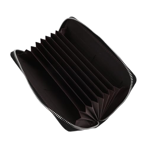 DEARMAMY RFID PU Leder Kreditkartenhalter Mit Großem Fassungsvermögen Multifunktionale Brieftasche Für Damen Und Mädchen Inklusive Zipper Münzbörse Und Ausweisfach von DEARMAMY