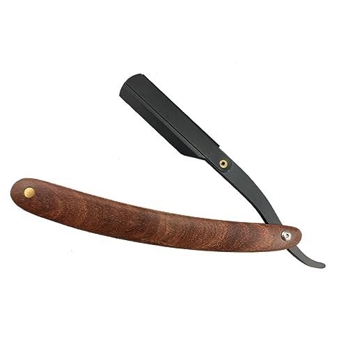 DEARMAMY Friseurrasierer Aus Metall Handrasierer Für Männer Rasierhobel Zum Rasieren Von Bart Und Kurzen Haaren Tragbar Und Einfach Zu Bedienen Für Hause Und Unterwegs von DEARMAMY