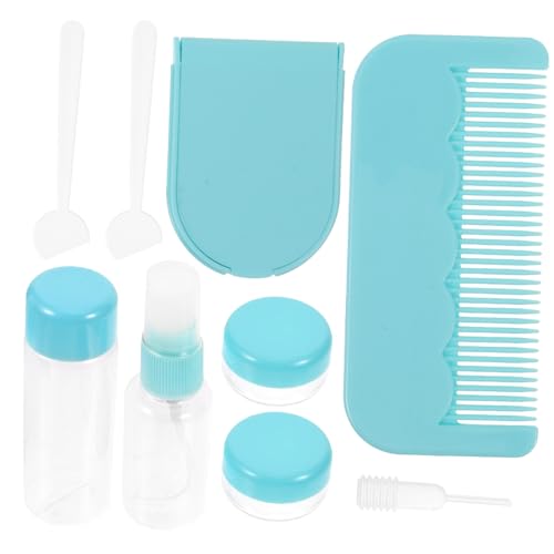 DEARMAMY Reiseflaschen Nachfüllbare Silikonbehälter Für Shampoo Lotion Für Reisen Sprühflasche Kosmetikspiegel Zahnbürste Und Mehr von DEARMAMY