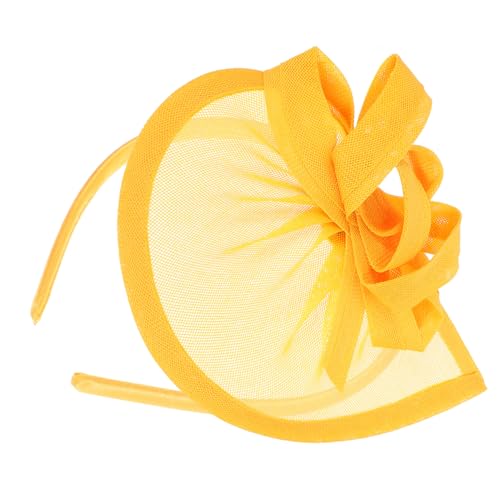 DEARMAMY Netzstoff Fascinator-hut Für Damen Elegant Retro Teeparty-kopfschmuck Leichter Haarschmuck Hutclip Aus Abs-material Für Hochzeiten Und Formelle Anlässe von DEARMAMY