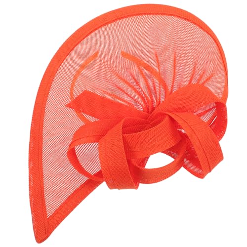 DEARMAMY Fascinator Hüte Aus Netzstoff Für Damen Kopfschmuck Haarspange Retro Look Für Hochzeit Teeparty von DEARMAMY