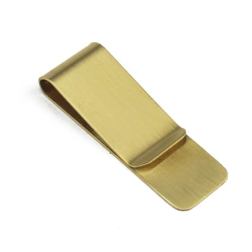 DEARMAMY Retro Vintage Geldclip Wallet Edler Kredit Und Bargeldhalter Handgefertigter Geldklammer Für Herren Stilvolle Geldbörse Mit Hochwertigem Design Und Robustem Material von DEARMAMY