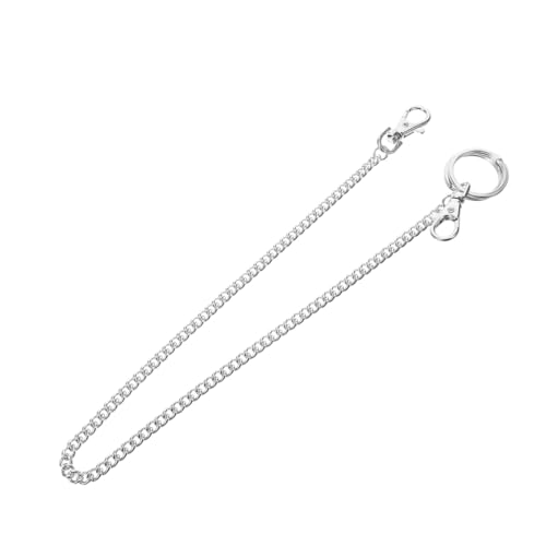 DEARMAMY 1stücke Heavy-Duty Geldbörse Kette Für Herren Robuste Schlüsselhalter Kette Für Jeans Und Hosen Stilvolle Und Funktionale Taschenkette Mit Karabiner Für Täglichen Gebrauch von DEARMAMY