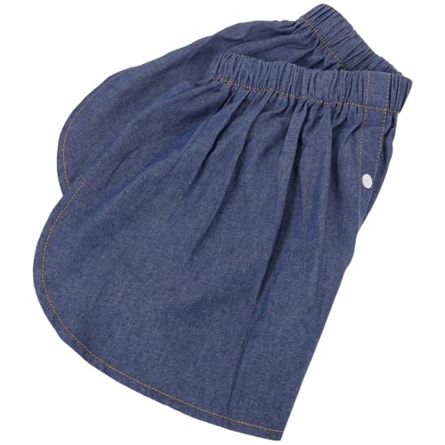 DEARMAMY Damen A-linien-rock Hemd Tiefer V-ausschnitt Halblanger Unterrock Für Einen Schicken Stil von DEARMAMY