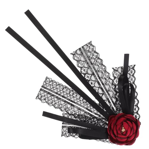 DEARMAMY Rosettenfliege Brosche Mit Schleife Rosenbroschen Für Damen Einheitliche Anstecknadel Große Broschennadel Mit Schleife Reversnadel Mit Schleife Herren-blazer Smoking Bögen Spitze von DEARMAMY