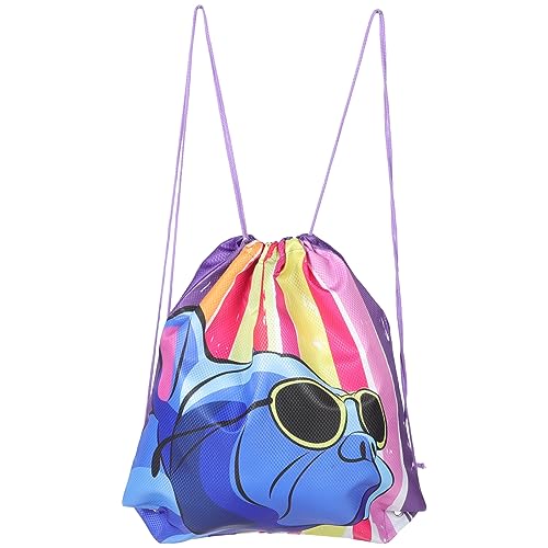 DEARMAMY Rucksack -mädchen-Tasche Kind Trockene Tasche Nassbeutel Zum Schwimmen Taschen Jungs Schwimmbad wasserdichte Tasche Zum Schwimmen Schwimmtasche Schultasche Polyester Blue von DEARMAMY