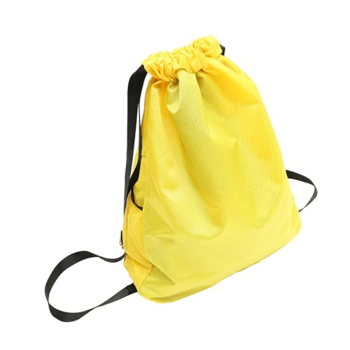 DEARMAMY Drawstring Rucksack Für Große Kapazität Wasserdichter Sportbeutel Für Fitness Und Unisex Mit Verstellbarem Tragegurt von DEARMAMY