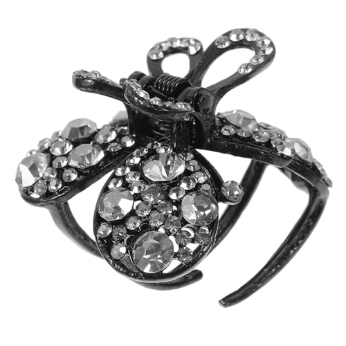 DEARMAMY Schmetterlingsclip Für Haare Mit Strass Haarklammer Für Frauen Schmetterlings-haarspange Mit Kieferklemme Bling-haarclip Für Styling von DEARMAMY