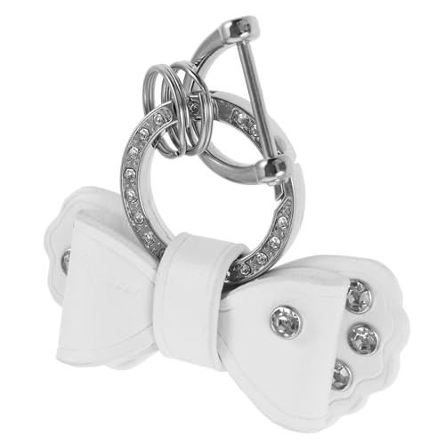 DEARMAMY Einzigartiger Schlüsselanhänger Mit Schleife Stilvoller Taschenanhänger Für Auto Und Geldbörse von DEARMAMY