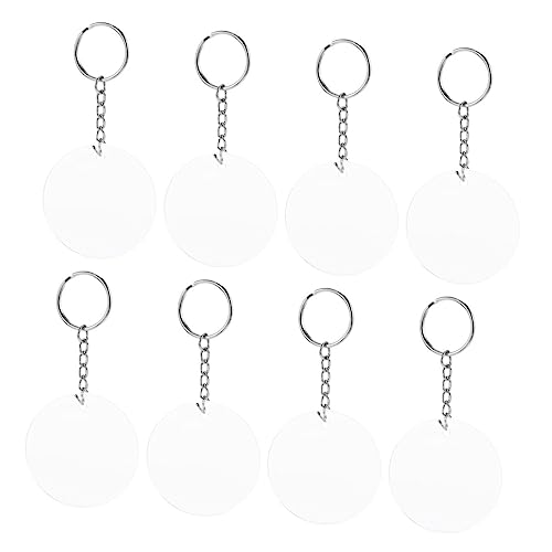 DEARMAMY Schlüsselanhänger-Set Mit 48 Handgefertigten Schlüsselanhängern Aus Acryl Zum Basteln Als Geschenkidee Für Die Heimdekoration von DEARMAMY