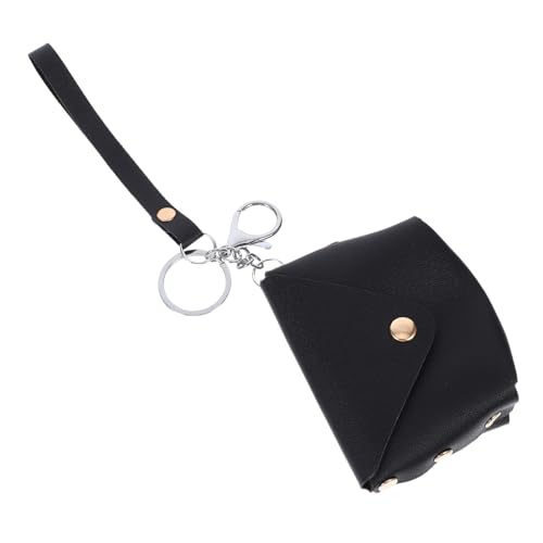 DEARMAMY Schlüsselanhänger Geldbörse Aus Pu-Material Mit Karabinerverschluss Kleine Brieftasche Als Schlüsselanhänger Und Taschenanhänger Tragbar Für Frauen von DEARMAMY