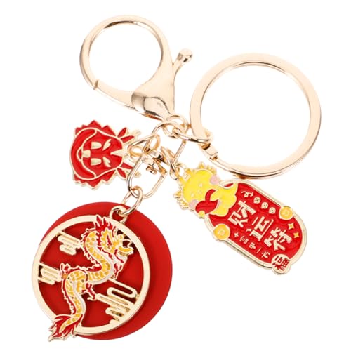 DEARMAMY Schlüsselanhänger Dekorativer Neujahrs-schlüsselanhänger Zum Aufhängen Süßer Schlüsselanhänger Weihnachten von DEARMAMY