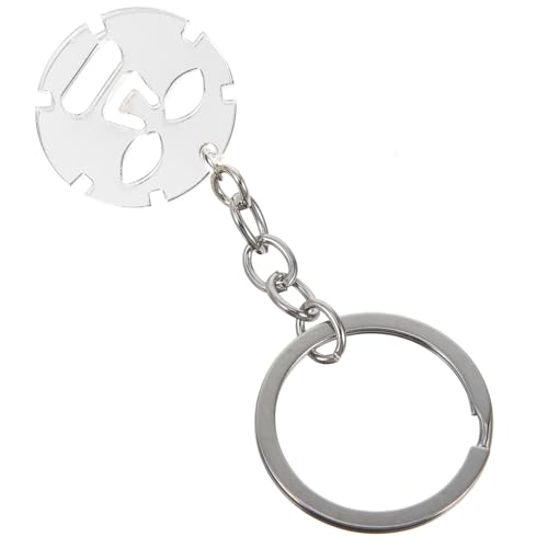 DEARMAMY Schlüsselanhänger mit Aus Acryl für Autoschlüssel Dekorativer Mehrzweck- Schlüsselanhänger für Damen von DEARMAMY