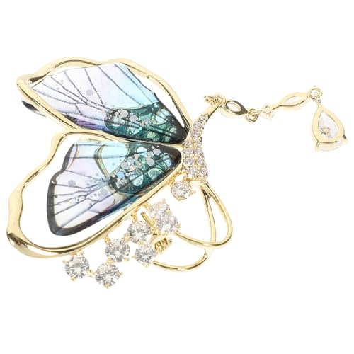 DEARMAMY Schmetterling Brosche Damen Anstecknadel Tiermotiv Schmuck für Kleidung Rucksack und Schal mit Feiner Verarbeitung Langlebig und Vielseitig Einsetzbar von DEARMAMY