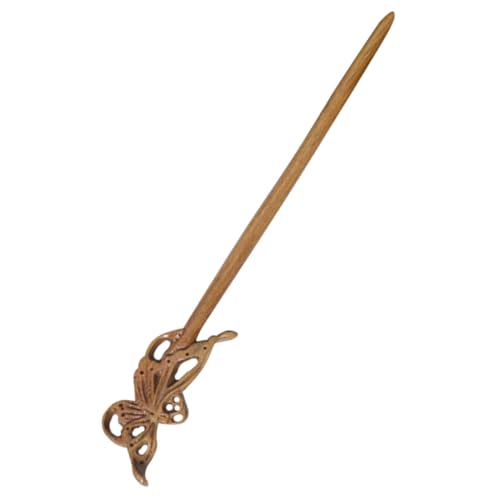 DEARMAMY Holz Haarstab Chinesischen Stil Mit Gravurdesign Für Frauen Und Mädchen Dekoratives Haarstäbchen Aus Holz Für Langes Haar Und Dutts von DEARMAMY