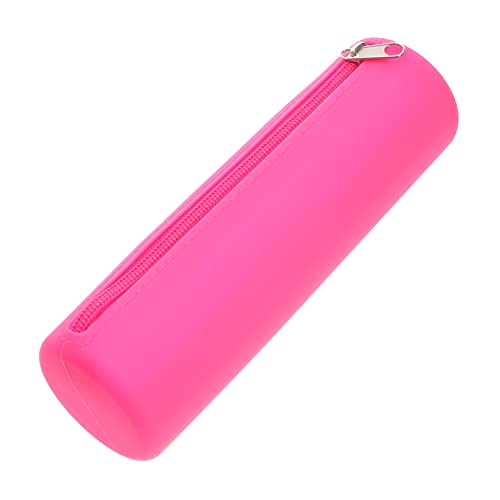 DEARMAMY Schminktasche Aus Silikon Mit Reißverschluss Für Make-up-Pinsel Organizer Für Kosmetik-Werkzeuge Reiseetui Für Pinsel Und Make-up-Tools Passt in Handtasche von DEARMAMY