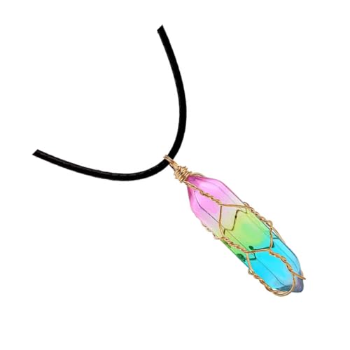 DEARMAMY Halskette Mit Rautenschliff Anhänger Halsschmuck Für Frauen Schmuck Halsanhänger Zubehör von DEARMAMY