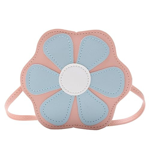 DEARMAMY Schultertaschen Mini-umhängetasche Für Damen Einzelne Umhängetasche Für Karikatur Mädchen Geldbörse Geldbeutel Handtaschen Kosmetik Korb Teenager Pu-Leder Rosa von DEARMAMY