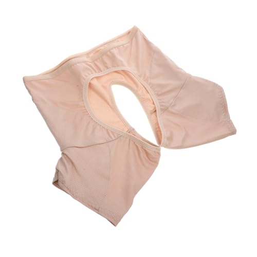 DEARMAMY Schweißpads Unter Den Achseln Für Waschbares Achselschweißpad Stoff Frauenkleidung Achselweste Dochtwirkung Achselschilde Achselhöhlenpolster Achselpolster Sperre Khaki Polyester von DEARMAMY