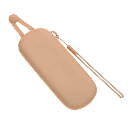 DEARMAMY Silikon-Tasche Für Damen Reise-Kosmetiktasche Make-up-Organizer Tragbarer Aufbewahrungskoffer Und Staubdicht Für Kosmetika Und Brillen von DEARMAMY