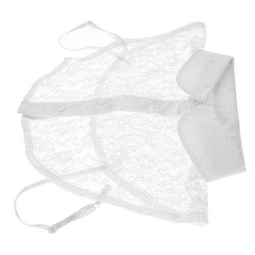 DEARMAMY Hemd Fake Collar Damen Fake Collar Einfaches Design Faux Collar Für Pullover Dekorativer Kragen von DEARMAMY