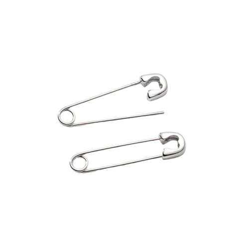 DEARMAMY Sterling Silber Ohrstecker Damen Cool Ear Paperclip Design Kleine Stylishe Ohrhänger Umweltfreundlich Modisch Für Alltag Party von DEARMAMY