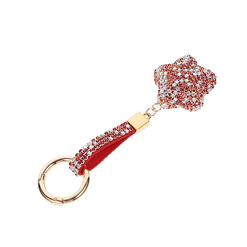 DEARMAMY Strass-Stern-schlüsselanhänger Kreatives Schlüsselhandwerk Zum Dekorieren Von Schlüsseltaschen Geldbörsen Rucksäcken Und Exquisite Verarbeitung von DEARMAMY